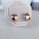 Lulus Small petal hoops in gold Photo 2