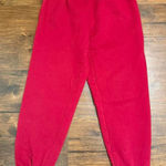 Edikted  Major Red Sweatpants Size Large Photo 0