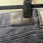 Everlane  The Curvy 90s Cheeky Straight Jeans Black Denim Button Fly  Women's 27R Photo 9