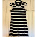Max Studio  navy rope trim tank dress small Photo 2