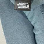 Zella ‎ Cali Fleece Blue Weather Pullover Hooded Sweatshirt Women's Size Small S Photo 6