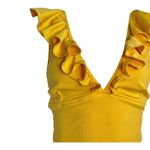 SheIn Exaggerated Ruffle Plunging Neckline Crop Top Photo 10