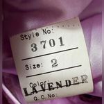 Mystique Boutique Mystique Lavender Beaded Lace Tulle Dress Sz 2 | Prom • Formal • Evening Photo 2