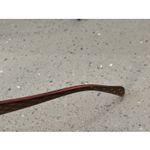 MIZYAKE Japan 4911 Brown Burgundy Red Half Rim Eyeglasses Frames ONLY Photo 4