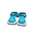 Nike  Womens Blue/Green Slide-On Sandals Shoes Size 6 SKU 8284 Photo 5