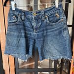 Baby Phat Vintage  denim shorts cutoff y2k embroidered logo buckle cat jean wash Photo 1