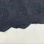 Sophie Max  Black Cotton Skirt NWT Size Medium Photo 6