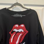The Rolling Stones Women's Graphic - Black Sweatshirt Size M Photo 4