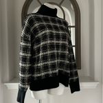 Splendid Ginny Plaid Turtleneck Alpaca & Wool-Blend Sweater Size L NEW $188 Photo 2