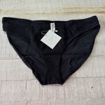 ANDIE x Mindy The Bikini Bottom NWT size XL in Black Textured Swimsuit Photo 1