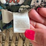 Loft  Small Floral Relaxed Straight Fit Pants Drawstring Light Multicolor Poly. Photo 6