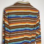 Panhandle Rough Stock Texas Striped Country Cowgirl Button Long Sleeve T… Photo 7