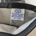 Leather vintage gloves black size 7 1/2 Photo 3