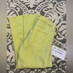 MOTHER Superior the tomcat the devil may care Ankle & Cropped Jeans in Yellow 26 Green Photo 1