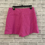 Trina Turk Women’s Los Angeles “Hermosa” high rise crepe Shorts, Pink Size 10 Photo 2