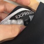 EXPRESS  White Black Lace Collared Blouse Formal Office Party Neutral Medium Photo 1