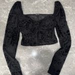 Windsor Major Luxe Flocked Velvet Bustier size small Photo 0