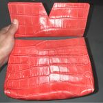 Vince NEW Sienna V Croc Embossed Crossbody Purse Bag Photo 4