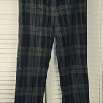 Gretchen Scott Womens Blue Green Multi Melville Tantan Gripeless Pants Large‎ Photo 0