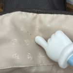 Brooks Brothers  Leather Hand Bag Tote Brown Gold Top Handle Used Photo 9