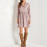 Sézane Leana Mini Dress, Ghalia Ecru Print, FR42/US10 Photo 3