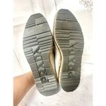 Prada  Leather Espadrilles Cork Lace-Up Platform Brogues Cream Womens Size 38/7.5 Photo 7