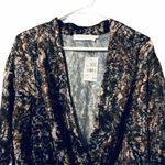 ASTR  The Label Yvette Sequin‎ Print Bodysuit NWT Large Photo 3