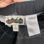 Pumpkins & Lotions Women's Black Spiders Web Pull On Leggings Size L Size L Photo 5