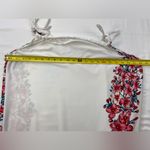 Floral Maxi Dress Sleeveless, White, Blue, red, Orange & Pink. Kaftan Moo Moo White Photo 2