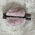 Magellan outdoors Rose Pink Fuzzy Slip On Sandals Photo 1