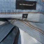 The Style Between Us  Denim Destructed Shorts Sz 14 Photo 5