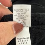 J.Jill Black 3/4 Sleeve Linen Cotton Blend Knit Sweater Top Womens Size Small Photo 6