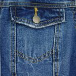 Universal Threads Four Pocket Distressed Mid Wash Denim Jacket Ladies' XS Photo 9