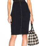 LPA Denim Corset Dress 499 Small Photo 0