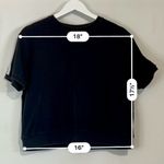 Oak + Fort Women’s Short Sleeve T-Shirt Black Size Small EUC Photo 5