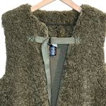Anthropologie  Akemi + Kin Alonna Teddy Plush Vest Jacket One Size Photo 2