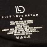 Live Love Dream Floral Lace Bralette Black Adjustable Straps‎ M Photo 5