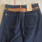 Alice + Olivia Rye High Waist Faux Leather Denim Maxi Skirt 27 NWT Photo 12