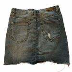 Almost Famous Denim Skirt Sz 7 Photo 1