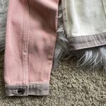 Missguided  Colorblock Cropped Denim Jacket Photo 10