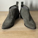 American Eagle Boots Women 9 Green Neutral Casual Ankle Booties Cowgirl Western Photo 4