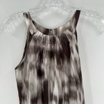 Esprit  Collection Gray Tie Dye Silk Halter Neck Sleeveless Midi Dress Size 0 Photo 2