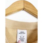 Urban Outfitters Crater Lake Overdyed Crew Neck Sweatshirt Small Yellow Oregon Photo 4