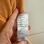 Free People We the Free Women’s Large Chill Out Orange Cold Shoulder Longsleeve Photo 3