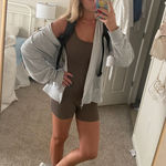 Amazon Brown Romper Athletic  Photo 0