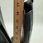 Tory Burch Colton Leather Equestrian Riding Knee High Zip Up Boots Black Size 8 Photo 8