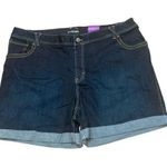 Lane Bryant  Dark Blue Jean Shorts Photo 0