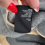 COS  women’s Size 34 S Trench Coat Belted Jacket Khaki Long Collarless Pockets Photo 11