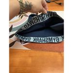 Gymshark Racerback Sports Bra Women's Size S Blue Logo Performance Dry Moisture Photo 5