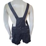 Kancan Black Denim Short Overalls for Women (S) Photo 3
